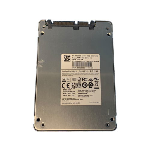 Dell 01D79 512GB 6Gb/s SATA Multi-Level Cell 2.5-inch Solid State Drive