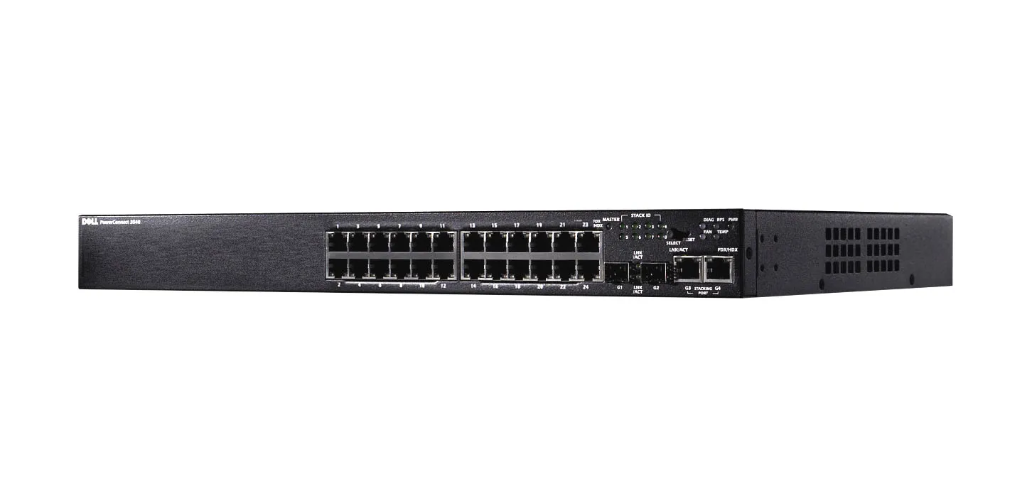 Dell 04NDTS N3024F 24-Port 10/100/1000 2x Port 10 SFP+ 2x Port Switch