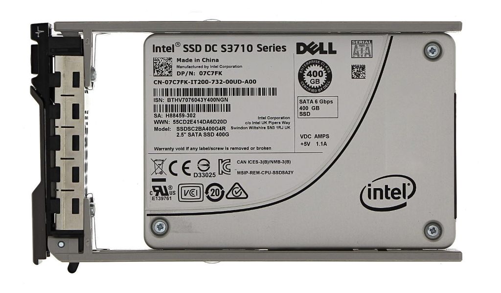 Dell 07C7FK 400GB 6Gbps SATA Multi-Level Cell 2.5-inch SSD
