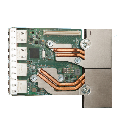 Dell 0D1WT 4-Ports 2 x 1GbE + 2 x 10GbE RJ-45 PCIe