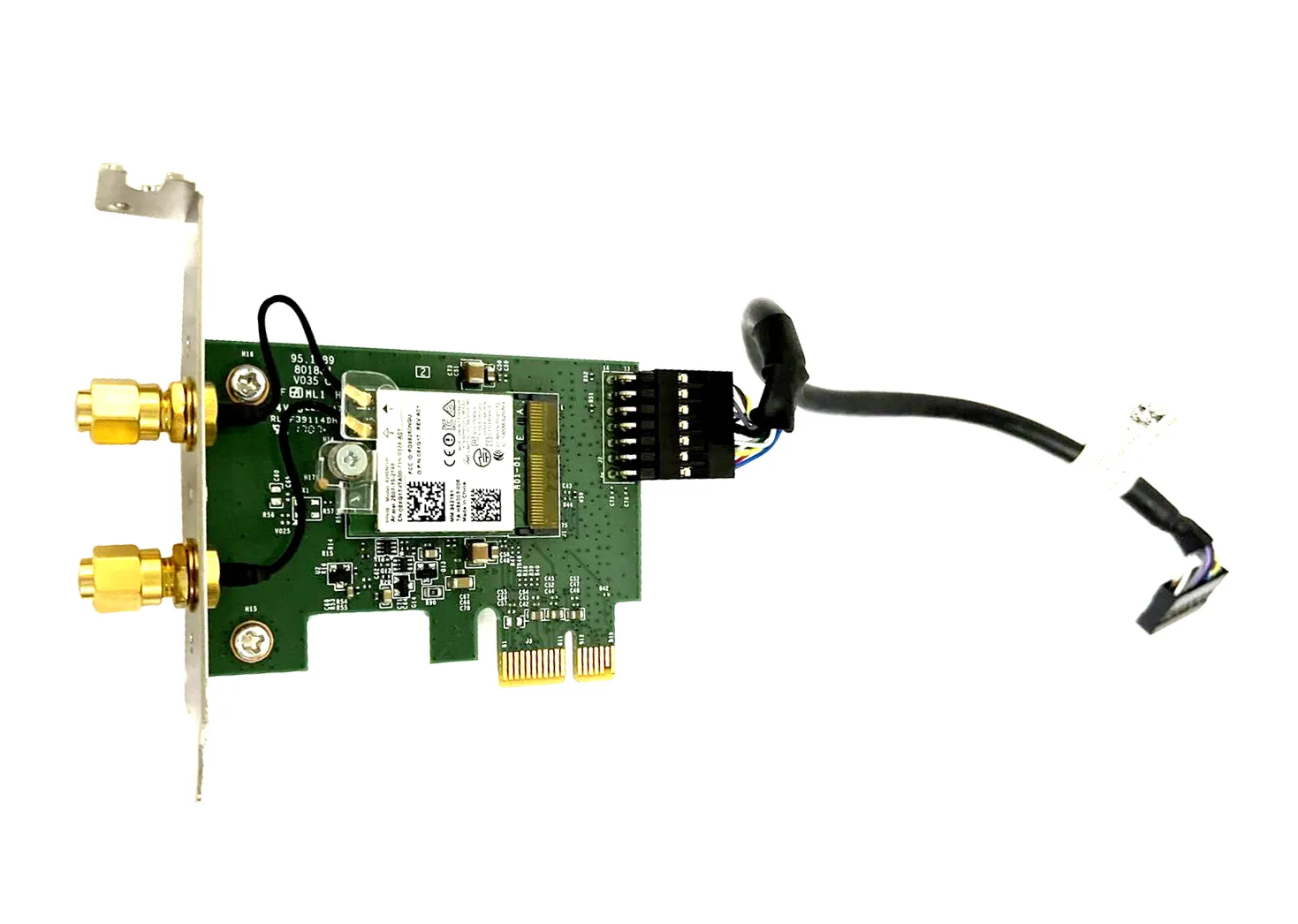 Dell 0D8W2M Precision 3420 Low Profile Wireless Network Card With Cable