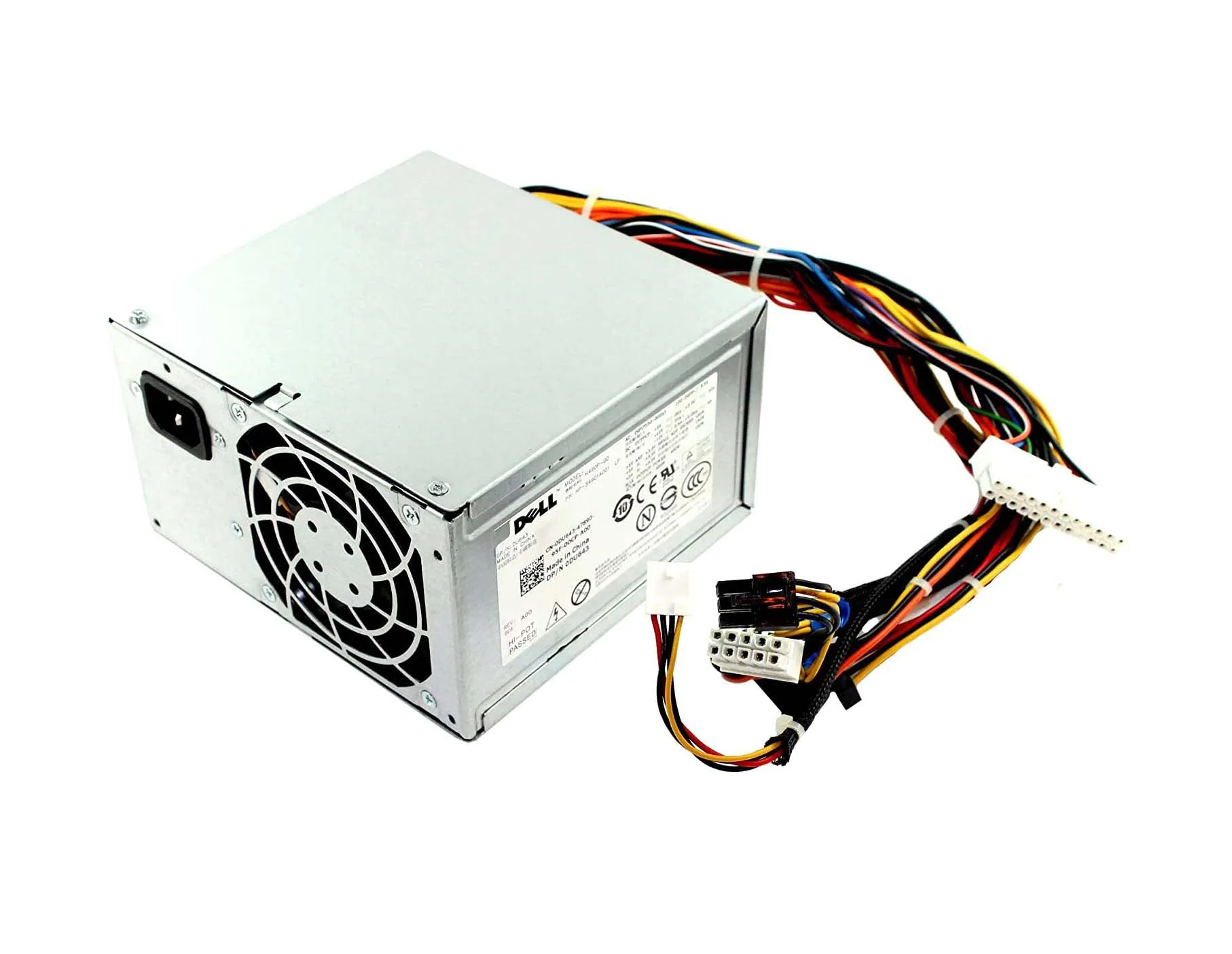 Dell 0DU643 490 Watts 24-Pin Power Supply For PowerEdge T300