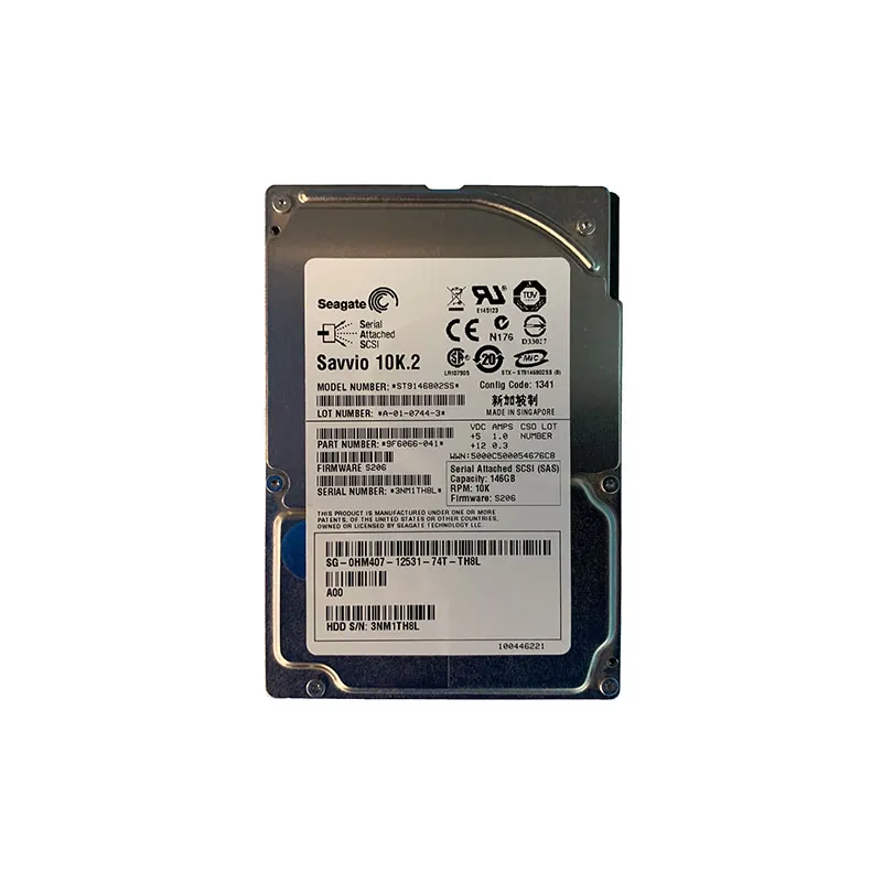 Dell 0HM407 146GB 3Gb/s SAS 10000 2.5-inch 16MB Hard Drive