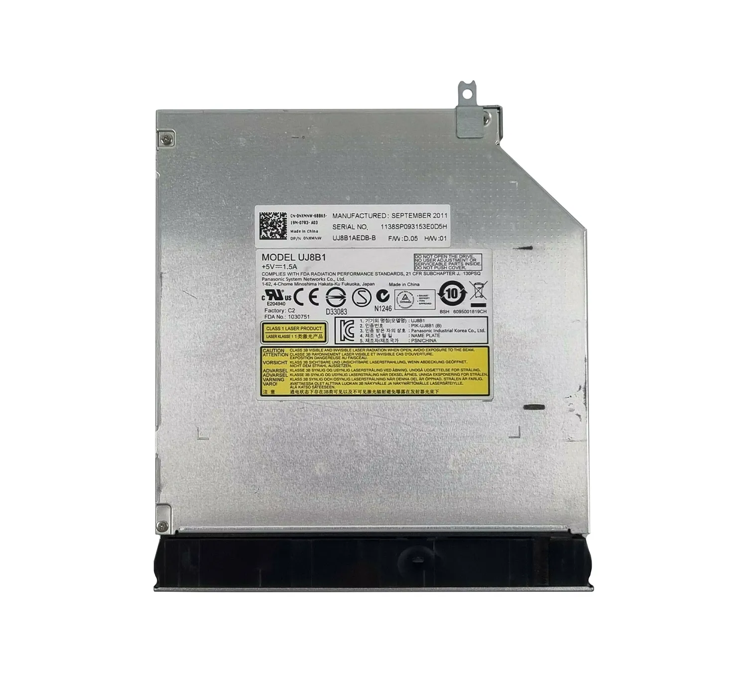 Dell 0NXMNW 8X DVD+/-RW Drive for Inspiron N5110