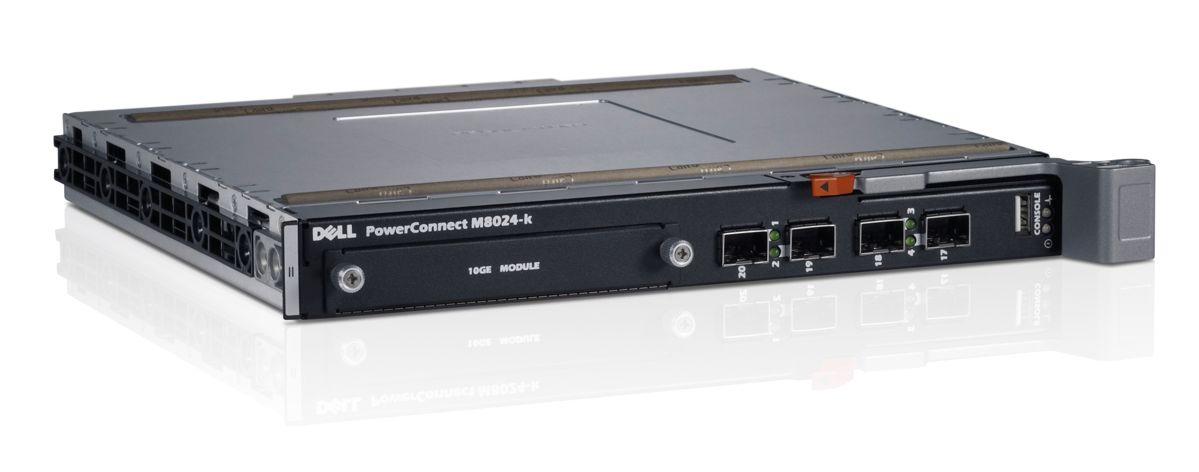 Dell 0RHP88 PowerConnect M8024-k 10Gb/s 24-Ports 10GBase-T 10GbE and FCoE Transit Switch for PowerEd...