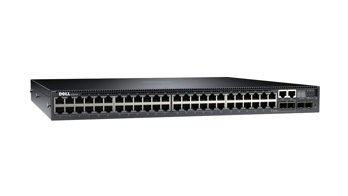 Dell 0RHVDV 48-Ports 10/100/1000 PoE+ + 2 x Ports 10 SFP+ 1U Switch