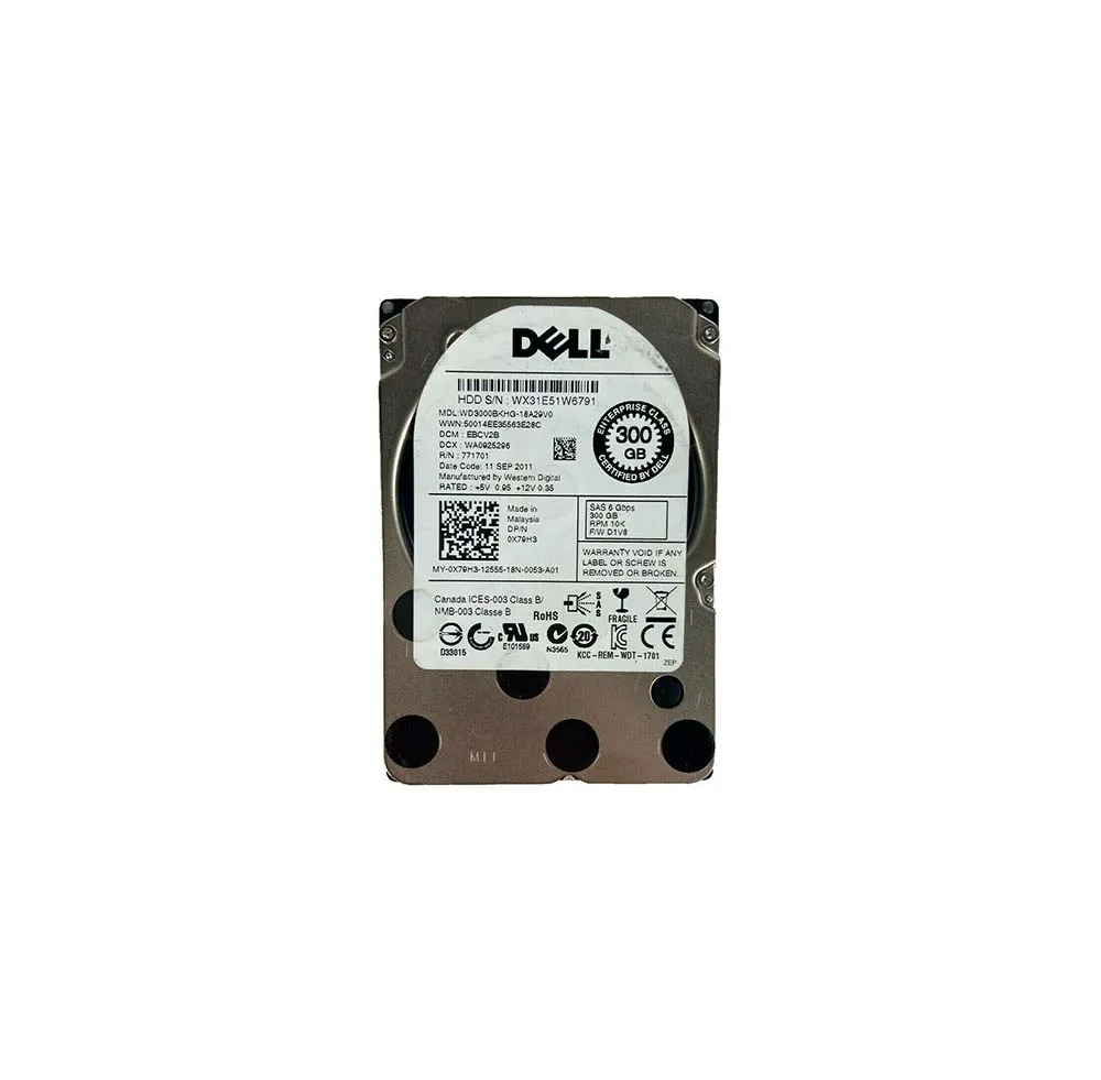 Dell 0X79H3 300GB 6Gb/s SAS 10000 2.5-inch 32MB Hard Drive