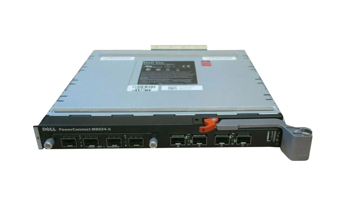 Dell 0YRKD0 M8024-k 24 x SFP+ Ports 10GBase-X L3 MG BLD Switch Module