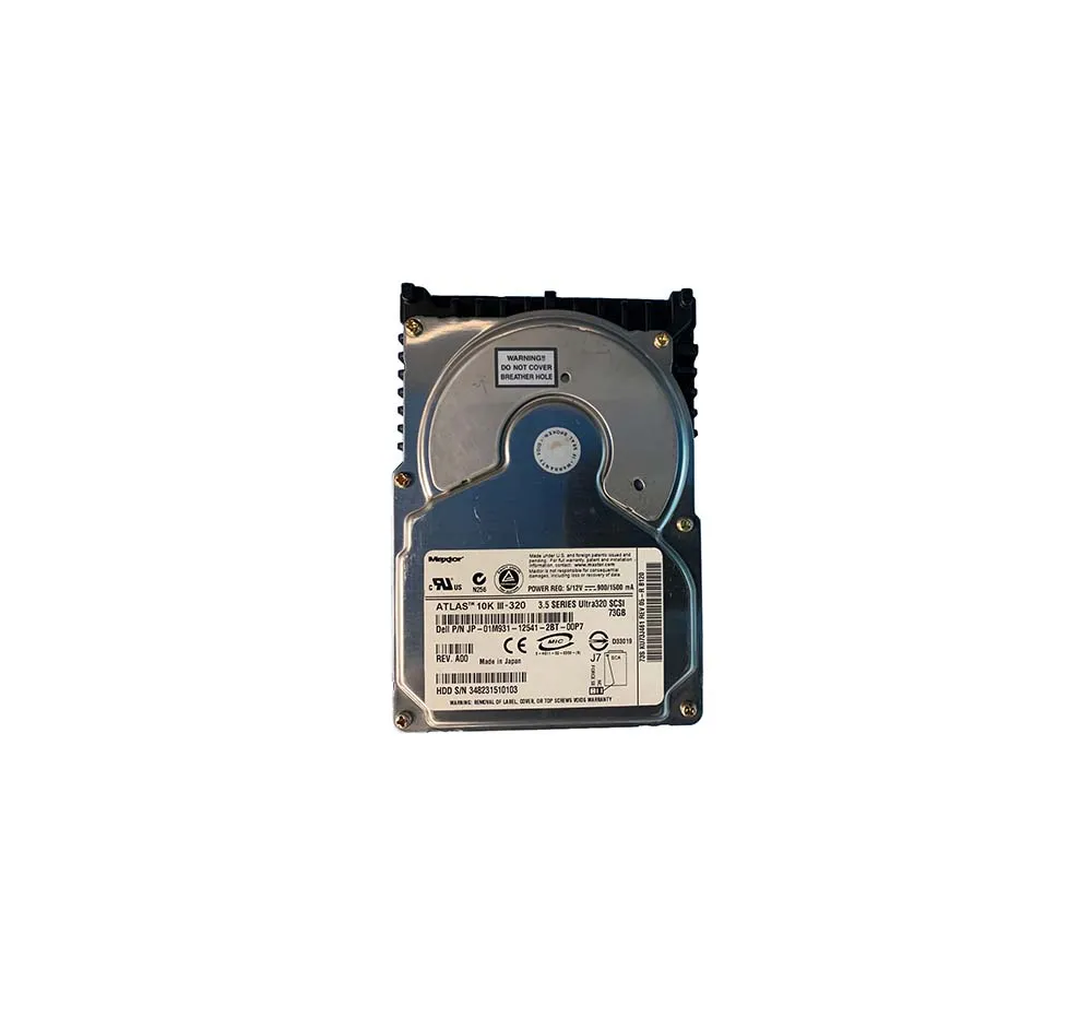 Dell 1M931 73GB Ultra-320 SCSI 10000 3.5-inch 8MB Hard Drive