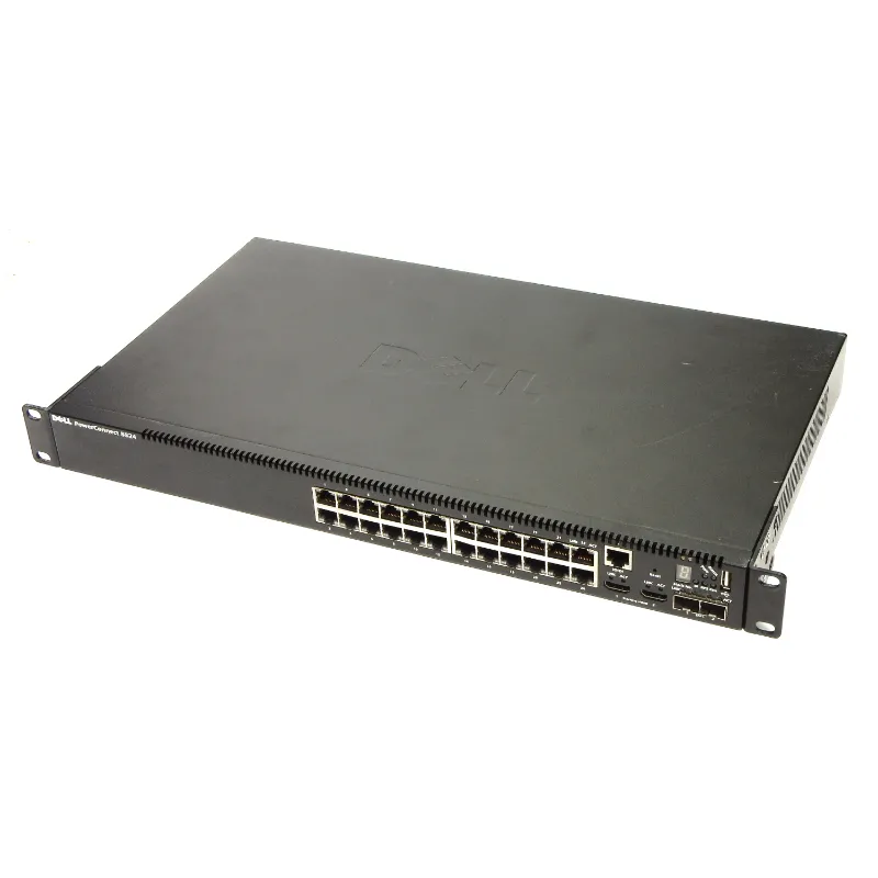 Dell 2GPFC PowerConnect 5500 Series 5524 24-Ports 2x Ports SFP+ Switch