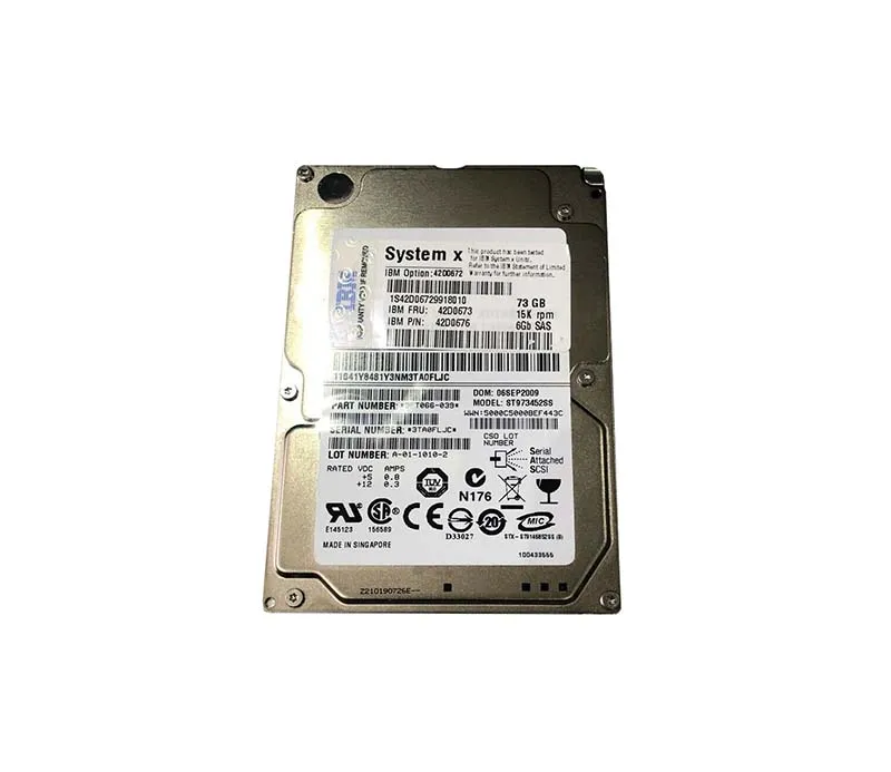 IBM 42D0673 73GB 6Gbps SAS 15000 2.5-inch 16MB Hard Drive