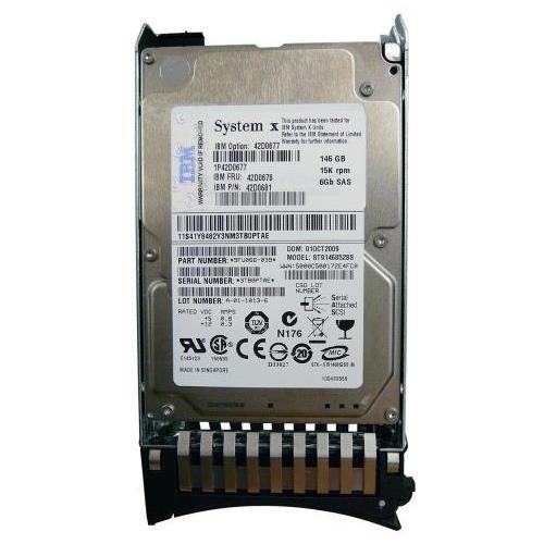IBM 42D0678 146GB 15000RPM SAS 6Gb/s 16MB Cache 2.5-Inch Hard Drive