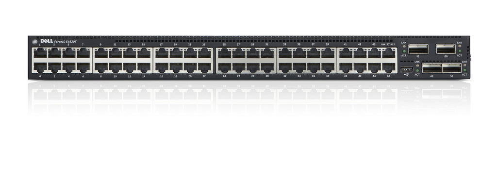 Dell 4CPDY S4820T 48-Port + 4-Port QSFP+ Layer 3 Switch