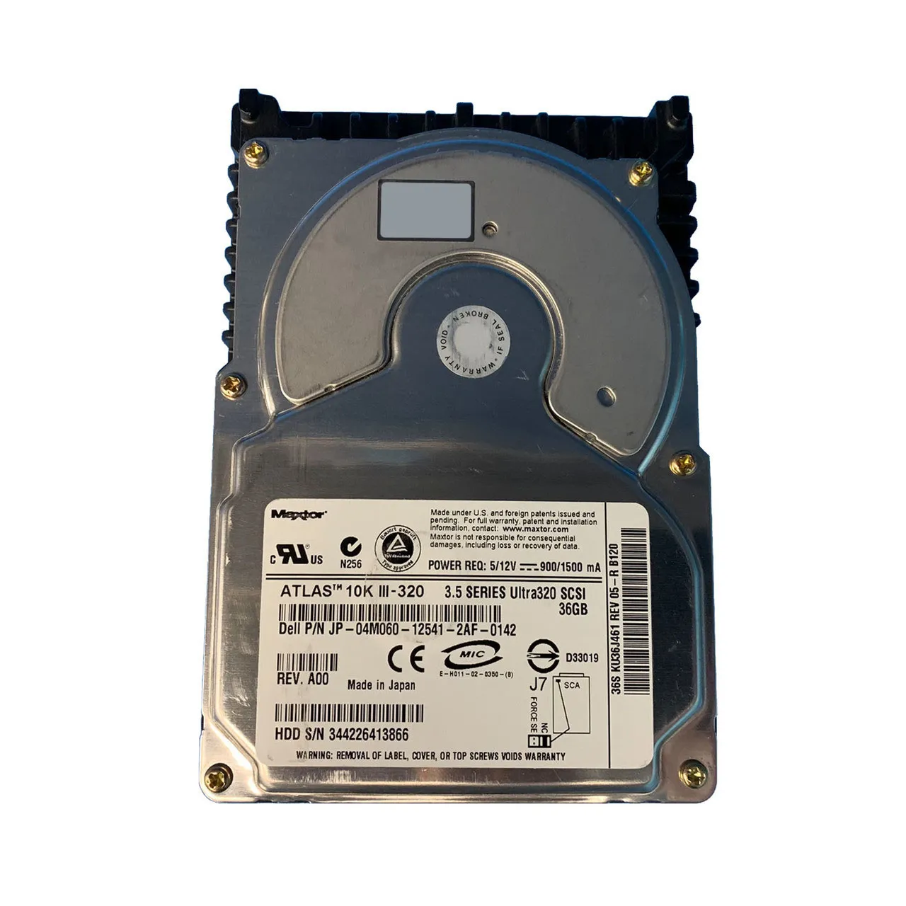 Dell 4M060 36GB Ultra-320 SCSI 10000 3.5-inch Hard Drive