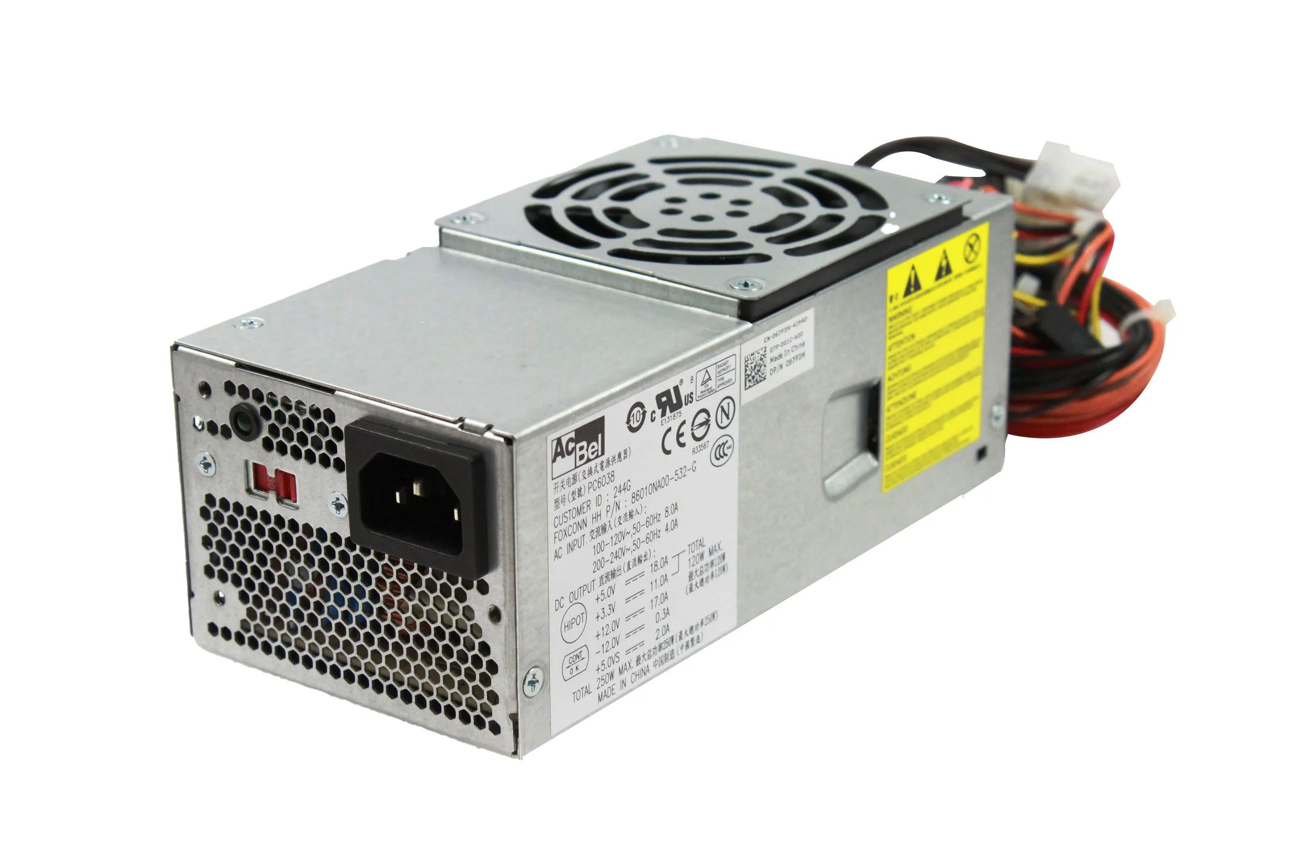 Dell 67P3M 250 Watts 100-240 V AC 50-60Hz Power Supply