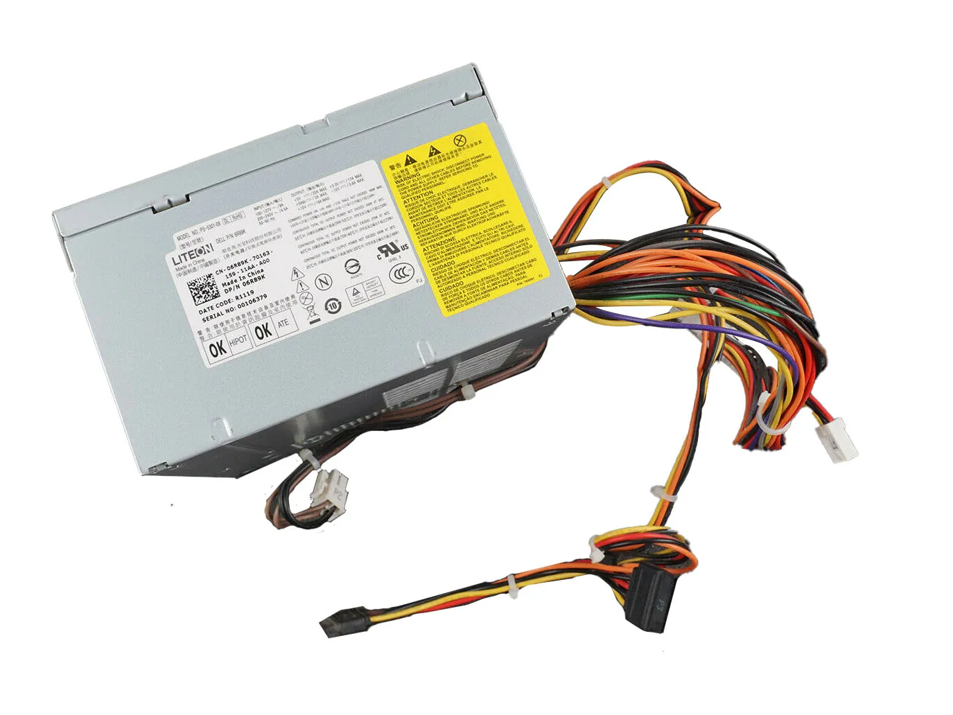 Dell 6R89K 300 Watts 100-240 V 24-Pin ATX Power Supply