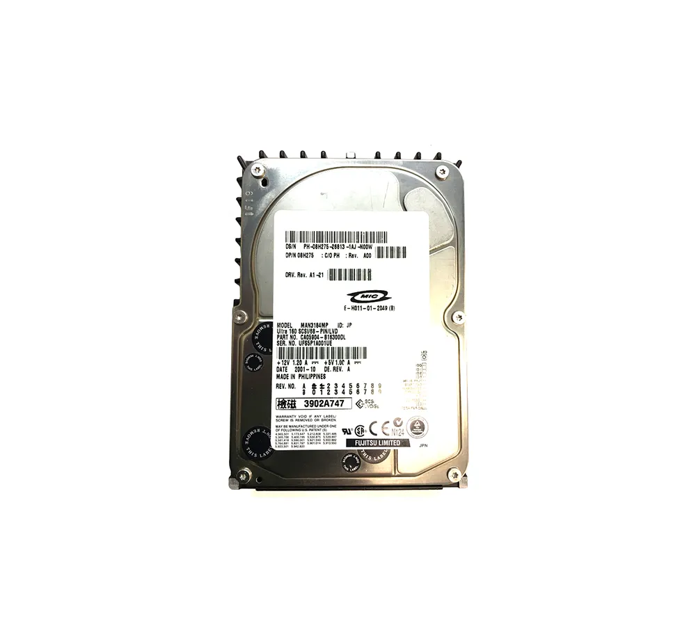 Dell 8H275 18GB Ultra-160 SCSI 10000 3.5-inch 8MB Hard Drive