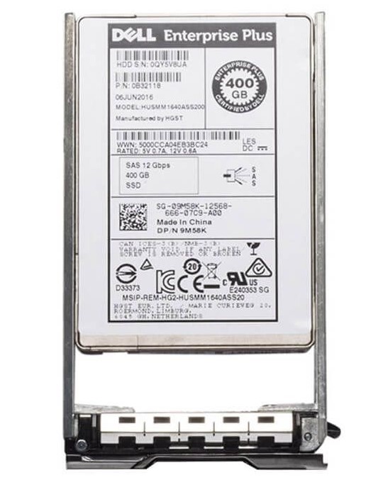 Dell 9M58K 400GB 12Gb/s SAS Multi-Level Cell 2.5-inch Solid State Drive