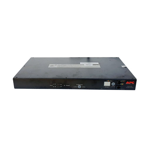 APC AP7752 120V 1U Rack-Mountable Automatic Transfer Switch
