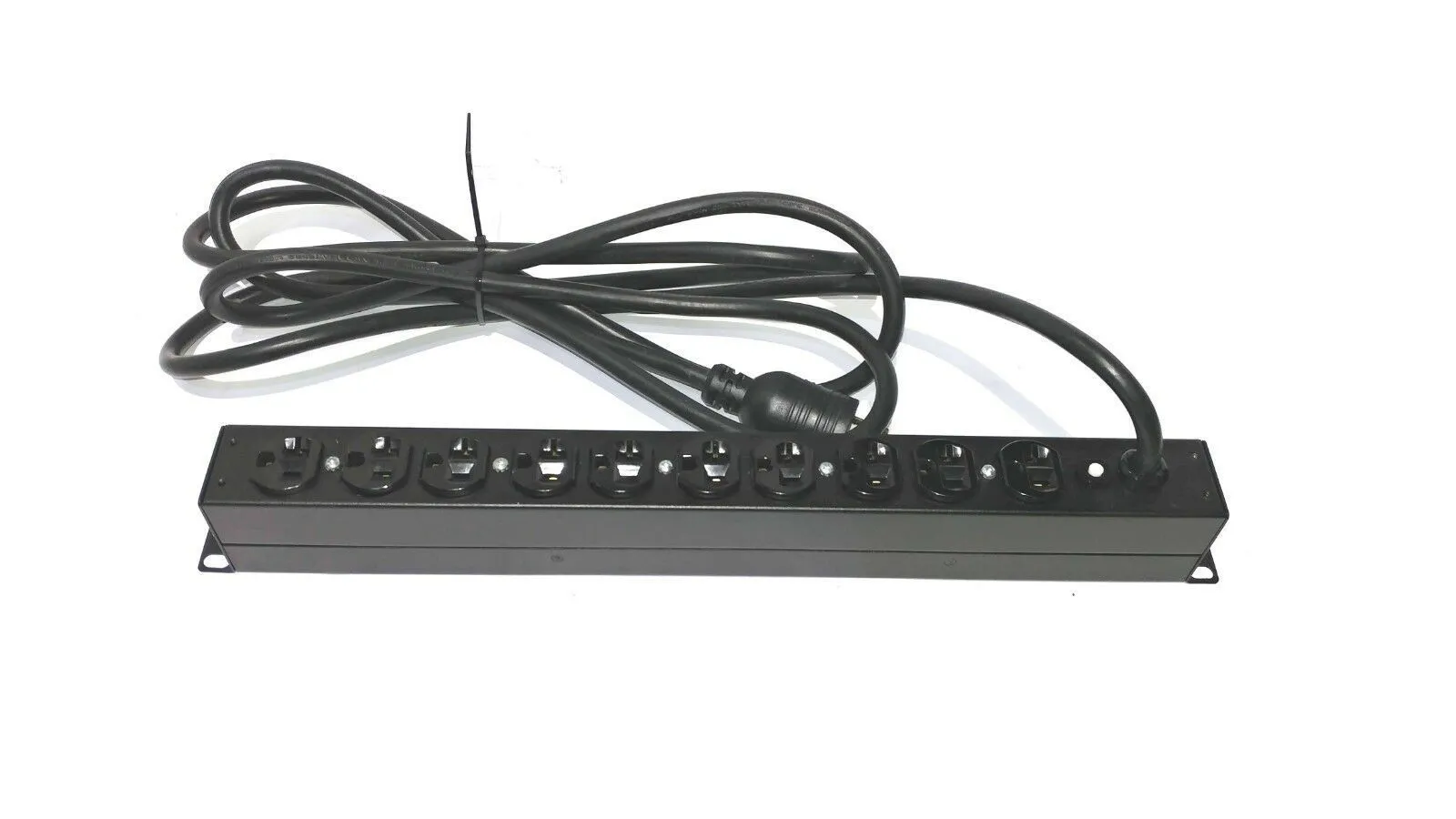 APC AP9564 1920VA 120V 20A 50-60Hz 10 NEMA L5-20P Outlets 1U PDU