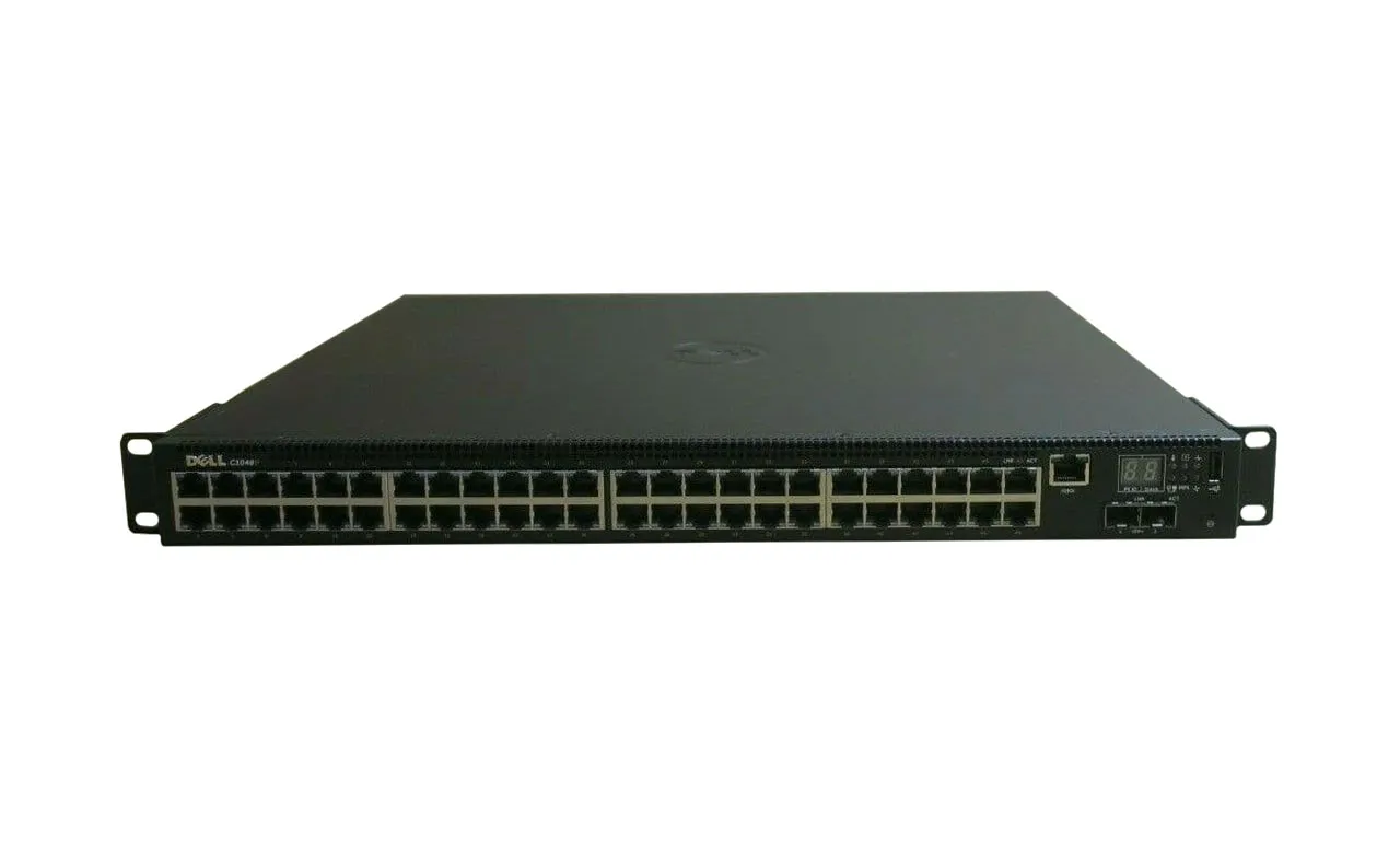 Dell C1048P 48 x Ports PoE+ RJ-45 1U Rack-mountable GE Switch