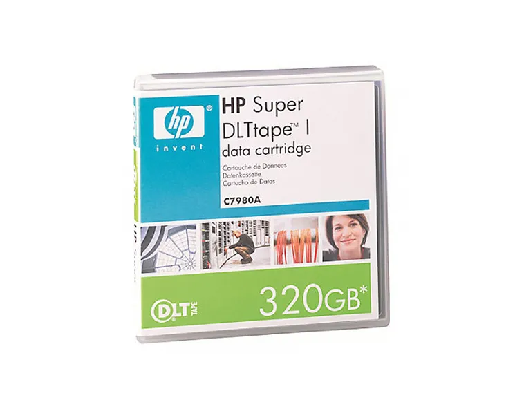HP C7980A Data Cartridge Super DLT Tape 220GB Native/ 320GB Compressed
