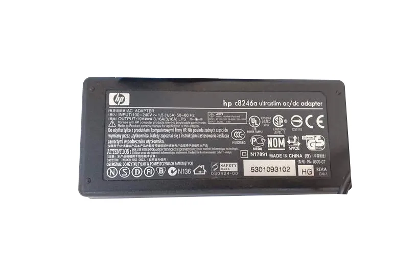 HP C8246A 19V 3.16A Power Adapter For Pavilion N5425