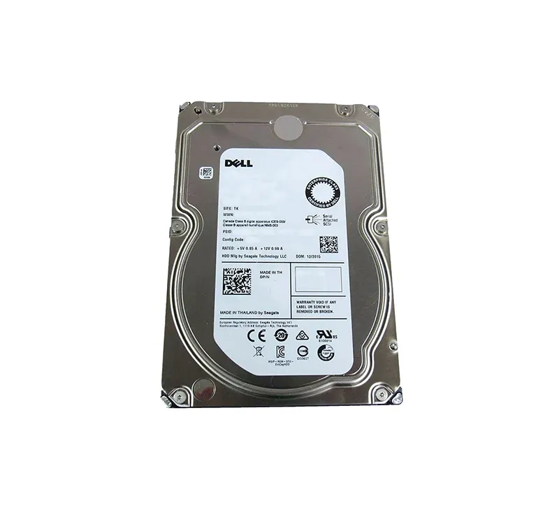 Dell CC7WC 4TB 7200RPM SAS 12Gb/s 128MB Cache 3.5-Inch Hard Drive