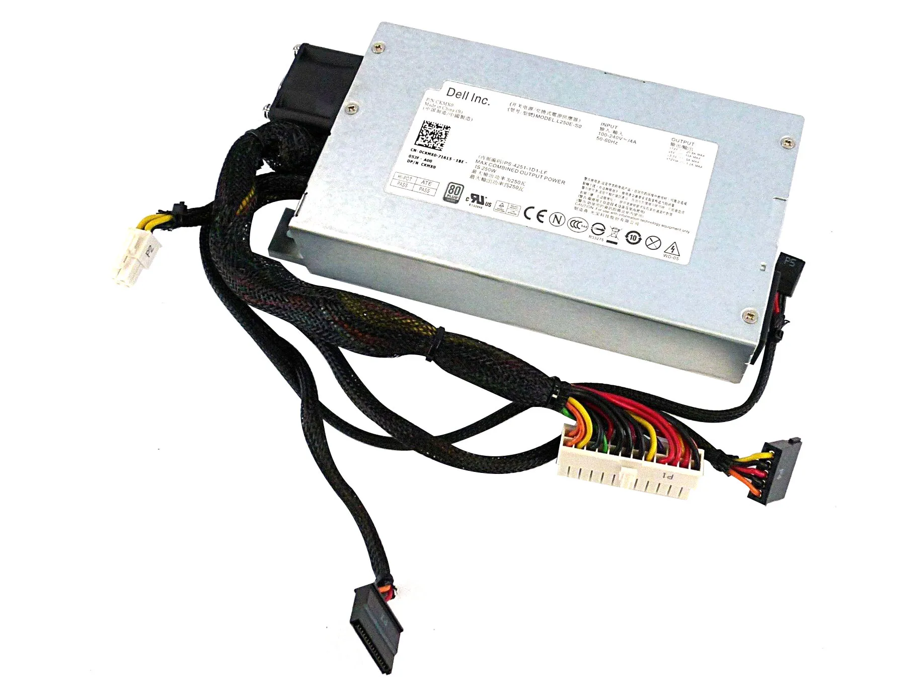 Dell CKMX0 250 Watts 100-240 V Power Supply For PowerEdge R210