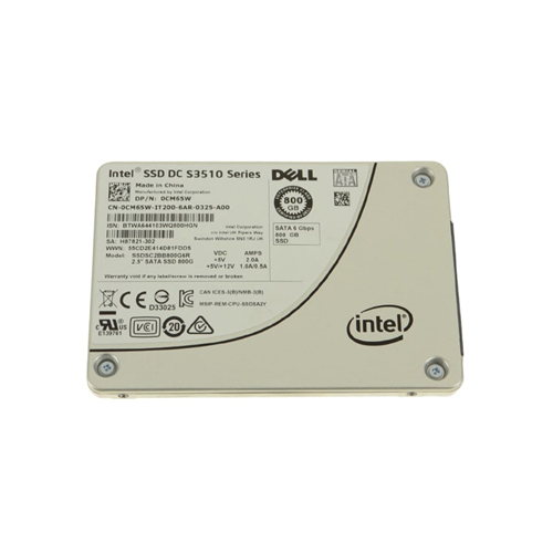 Dell CM65W 800GB 6Gb/s SATA Multi-Level Cell 2.5-inch Solid State Drive