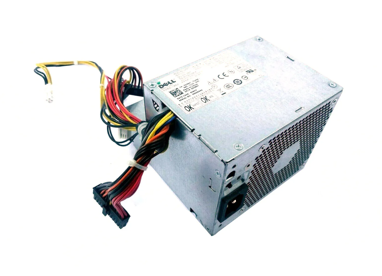 Dell D390T 255 Watts Power Supply For OptiPlex 760/780