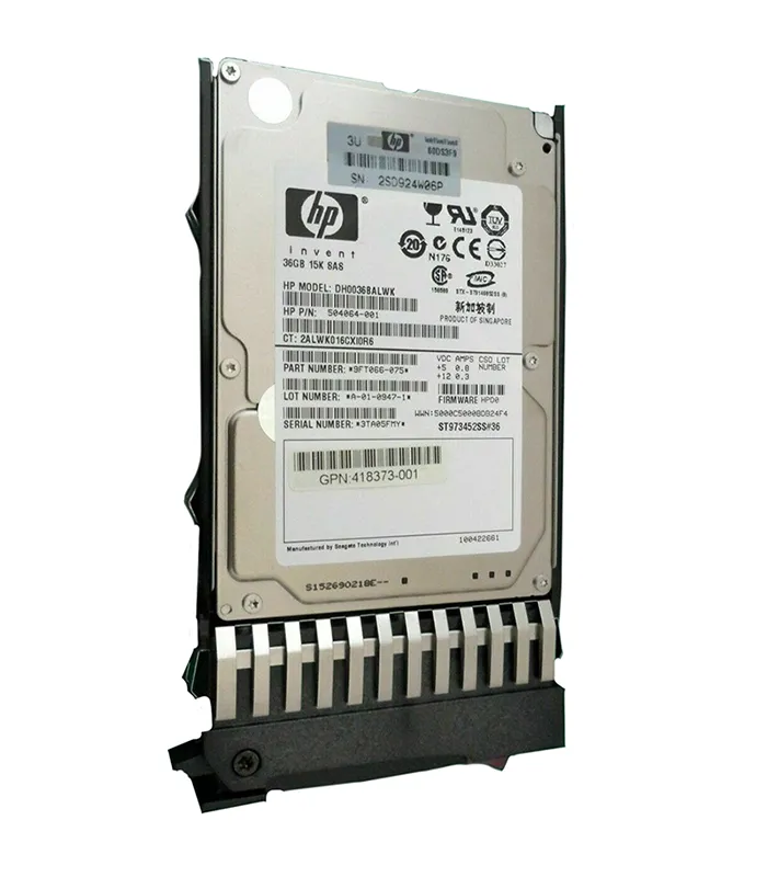 HP DH0036BALWK 36GB 3Gb/s SAS 15000 2.5-inch Hard Drive