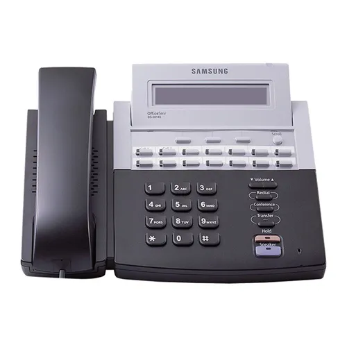 Samsung DS-5014S 14 Button Display Telephone In Black & Silver
