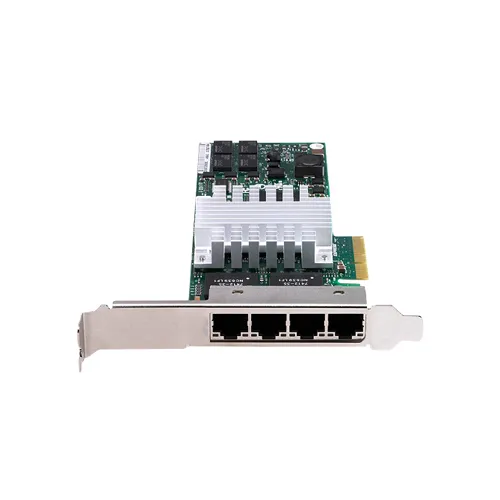Intel E1G44HT-LP 4-Port 1Gbs RJ45 PCIE 2.0 x4 GE 1GBase-T Network Card