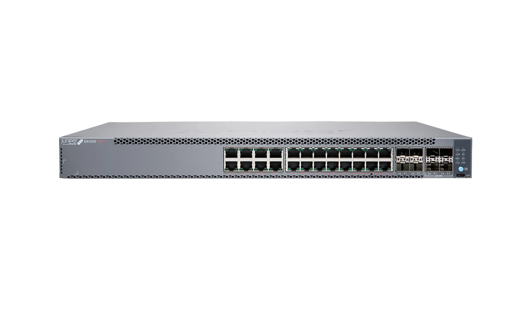 Juniper EX4100-24T-CHAS EX4100 24x 4x 10Gb Uplink 4x 25Gb Switch