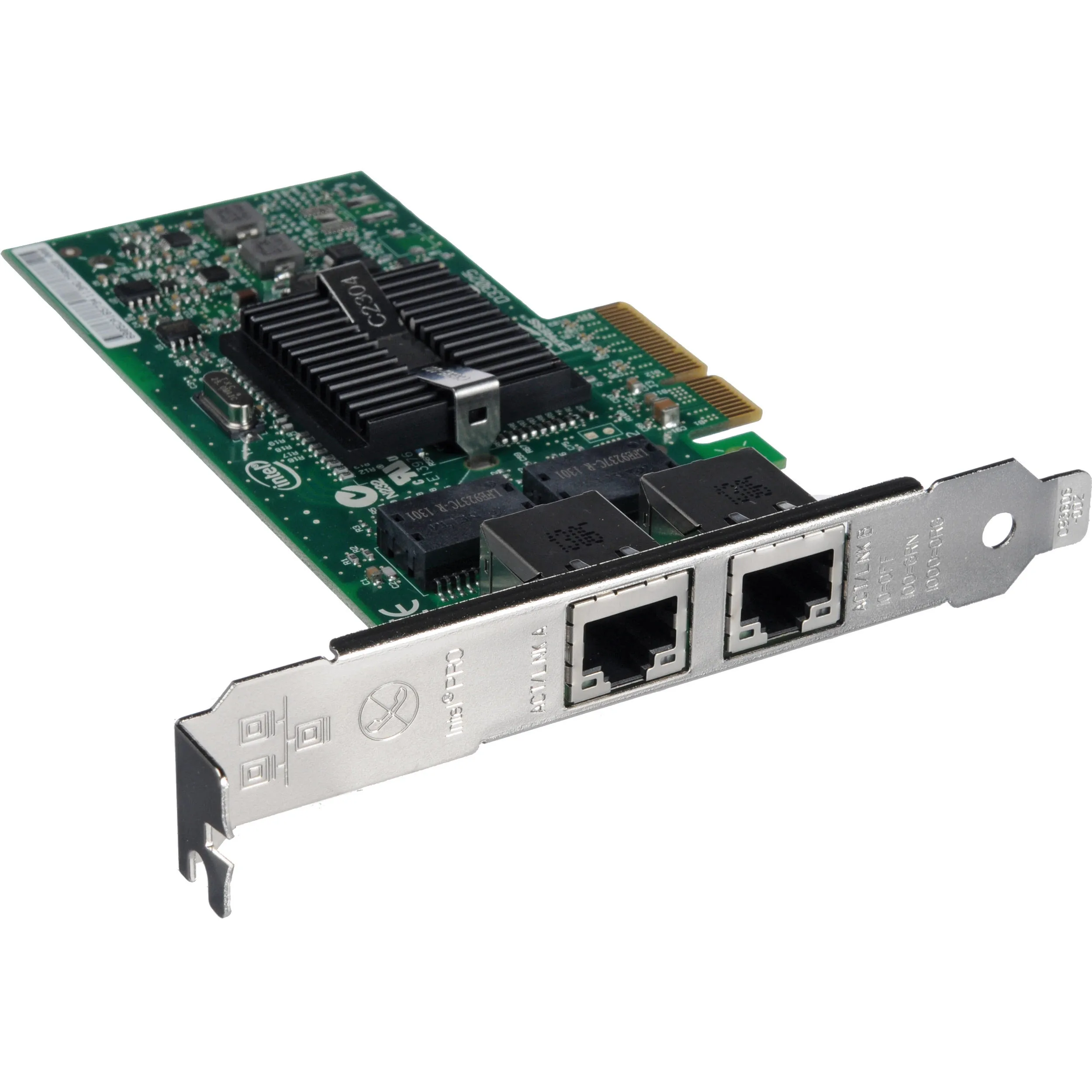 Intel EXPI9402PTG2P20 2-Port 1Gbs RJ45 PCIE x4 GE Network Card