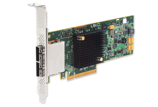 Dell F9D1W LSI 9207-8E 8-Ports SAS/SATA 6Gb/s PCIe Host