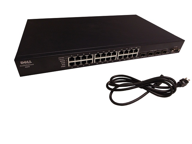 Dell FC762 5324 24-Port + 4-Port SFP Layer 2 Switch