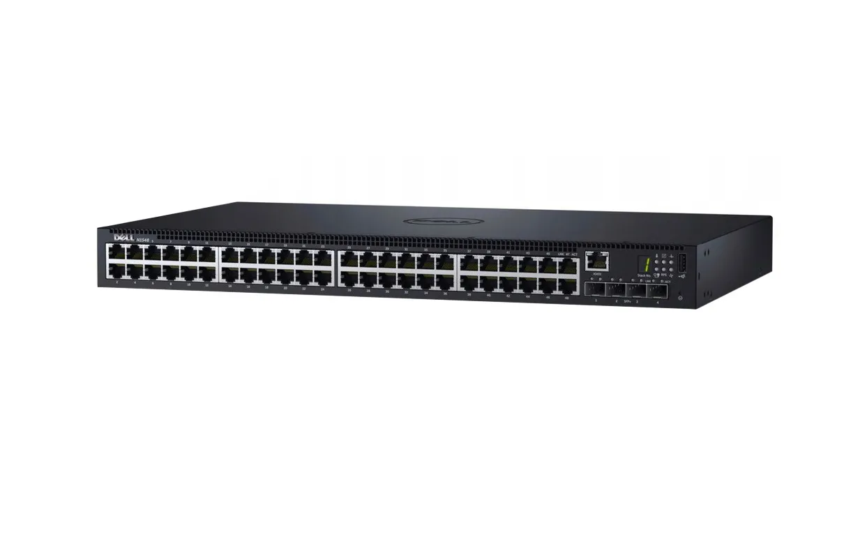 Dell FDH81 N1548P 48-Port + 4-Port SFP+ Layer 3 Switch