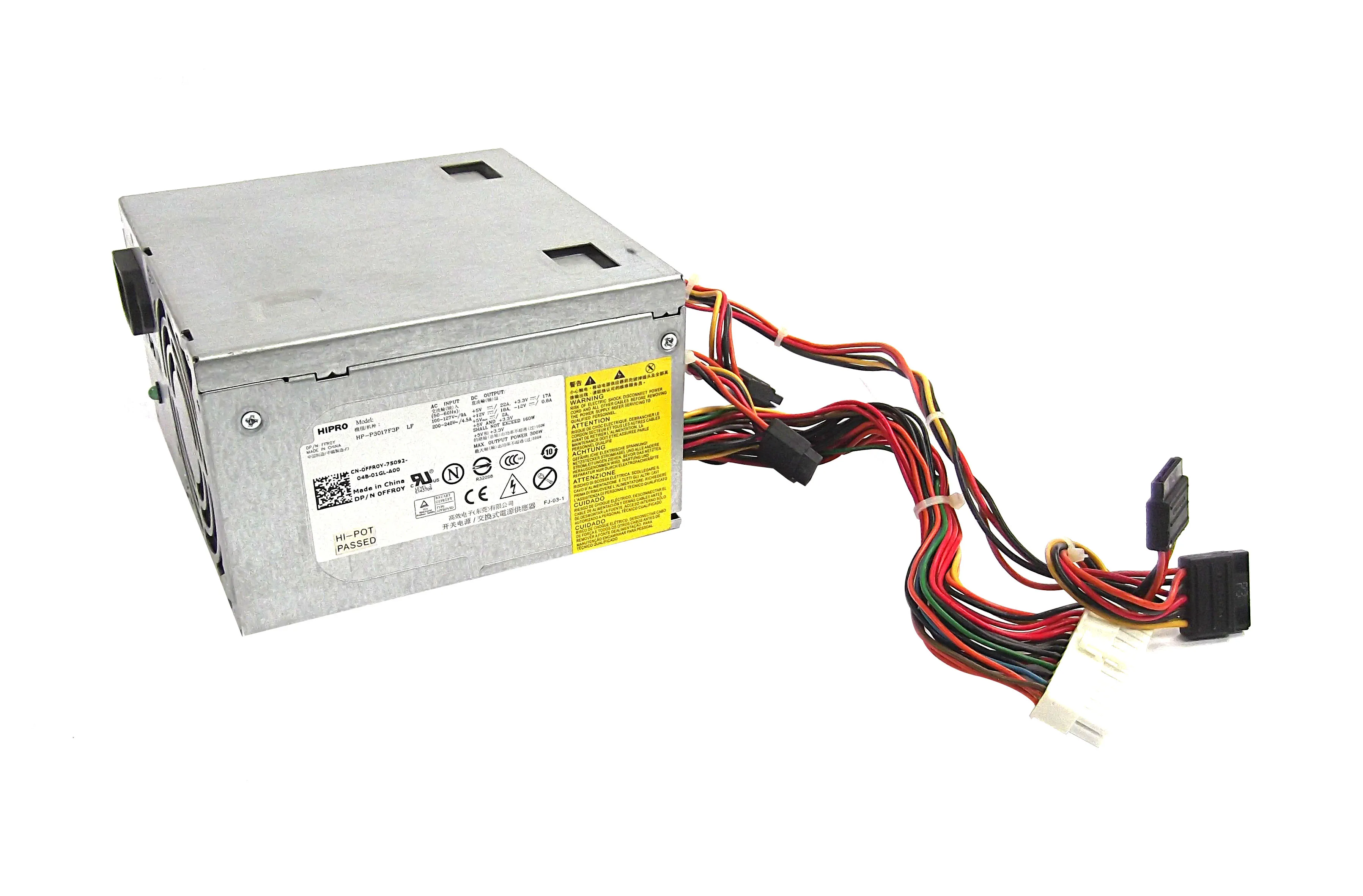 Dell FFR0Y 300 Watts 24-Pin ATX Power Supply For Inspiron 518/519