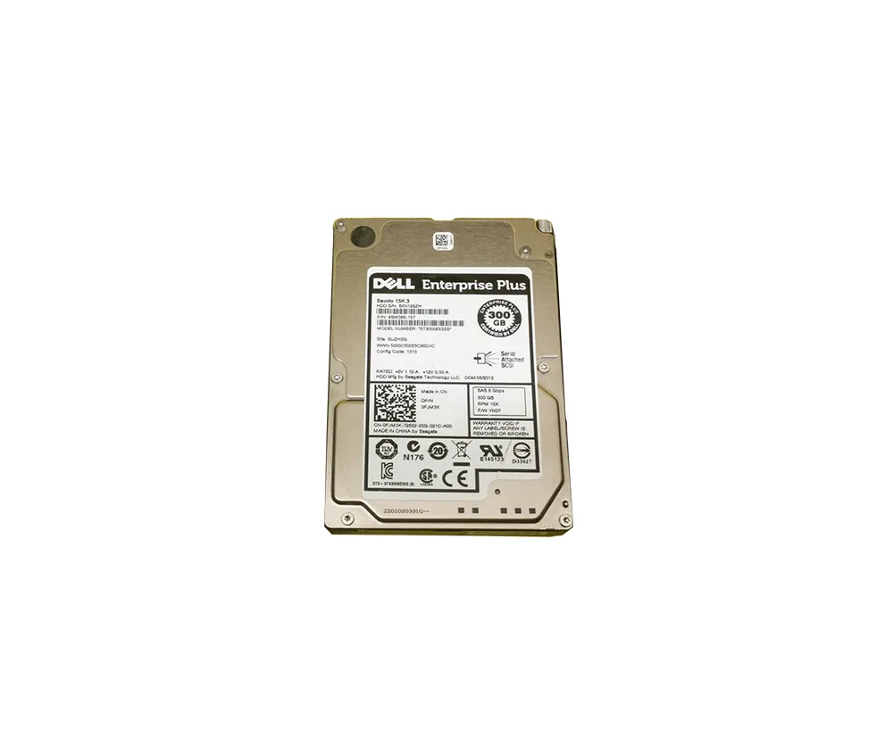 Dell FJM3K 300GB 6Gb/s SAS 15000 2.5-Inch Hard Drive
