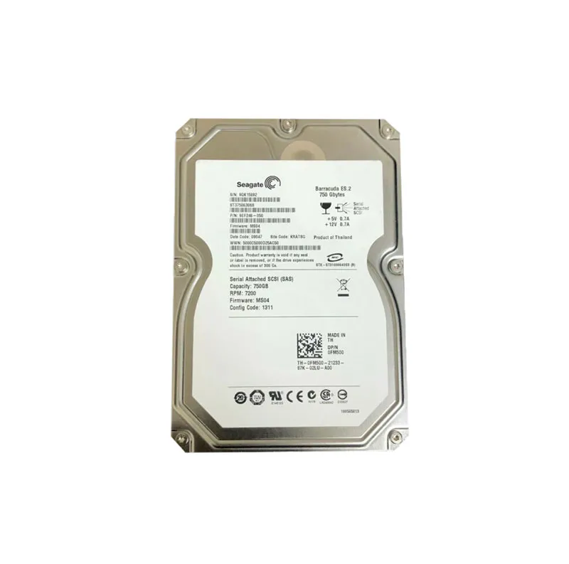 Dell FM500 750GB 3Gb/s SAS 7200 3.5-Inch Hard Drive