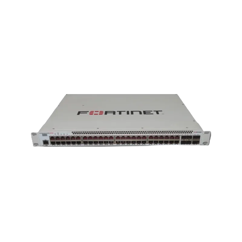 Fortinet FS-548D-FPOE 500 548D-FPoE 48x PoE+ 4x SFP+ 2x QSFP+ Switch