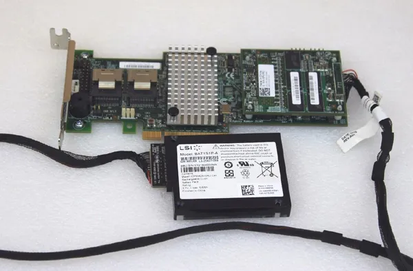 Dell FVJR2 MegaRAID 6Gb/s SAS 1GB PCI Express 2 x8 Raid Controller