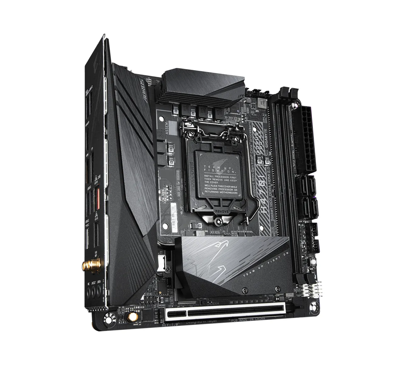 Gigabyte H470I AORUS PRO AX Aorus Ultra Durable Motherboard Intel