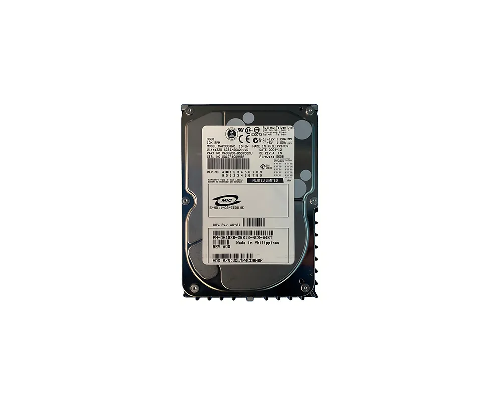 Dell H4888 36GB 10000RPM Ultra320 SCSI 80-Pin 3.5-Inch Hard Drive