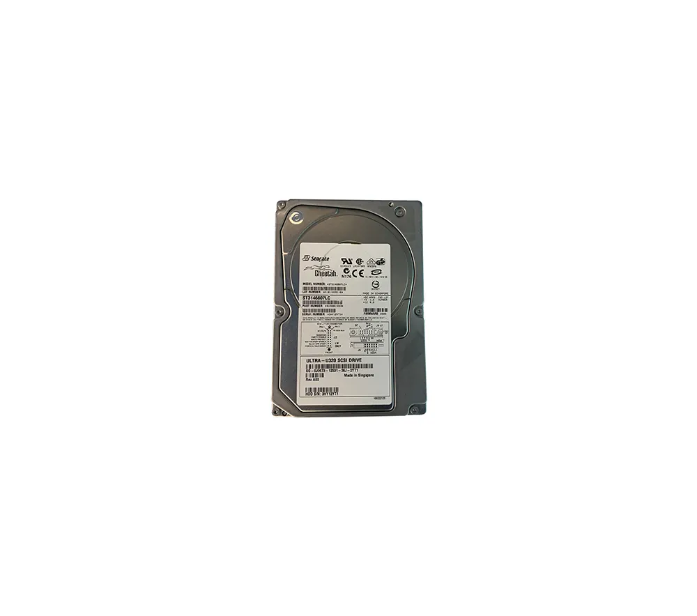 Dell J0973 146GB Ultra-320 SCSI 10000 3.5-inch 8MB Hard Drive