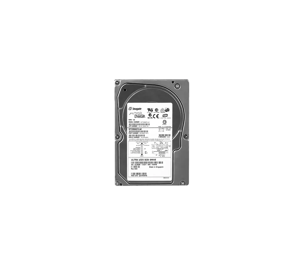 Dell J3438 36GB Ultra-320 SCSI 10000 3.5-inch 8MB Hard Drive