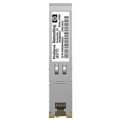 HP J8177C 1Gb/s SFP (mini-GBIC) 100m RJ-45 Copper-Mode Transceiver
