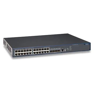 HP JD007A E4800 E4800-24G 24x RJ45 Port 4x SFP Port L4 Switch